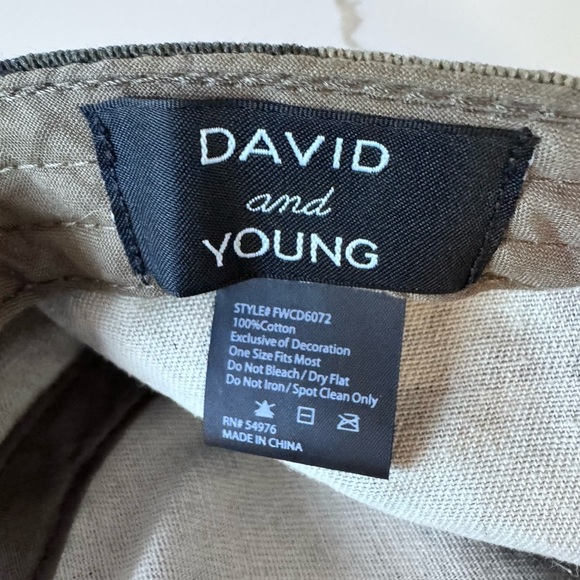 David And Young Cadet Army Cap in Distressed Camo - One Size - Picture 6 of 6